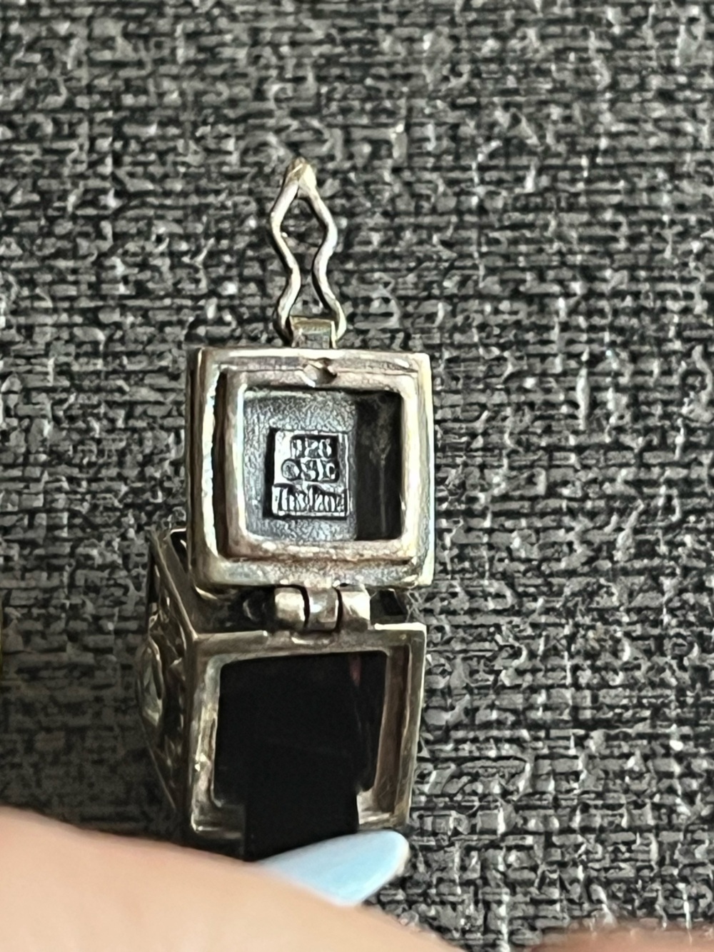 925 prayer box pendant - Picture 5 of 5